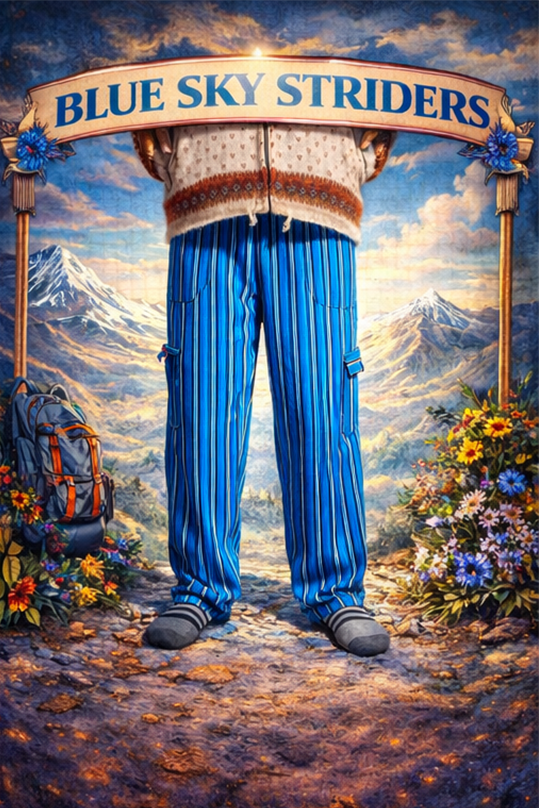 Blue Sky Striders