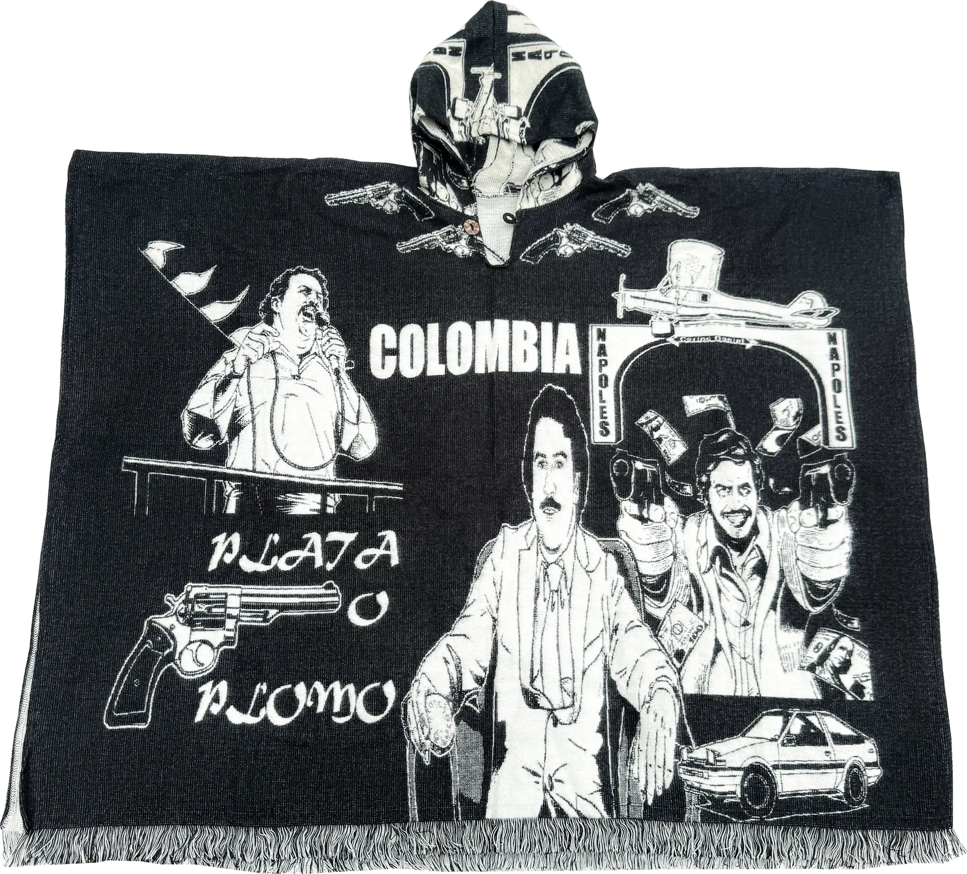 Colombia Street Legacy Poncho Boho Ancestra